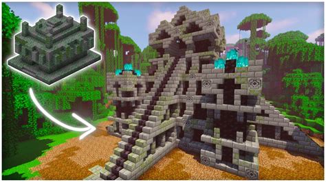 Jungle Temple Transformation Minecraft Timelapse Youtube