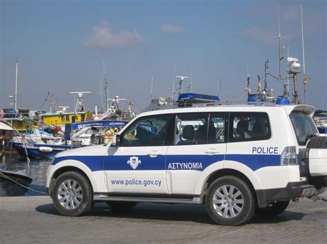 Cyprus Police Car In Paphos Harbour A Cypriot Police Patro Flickr