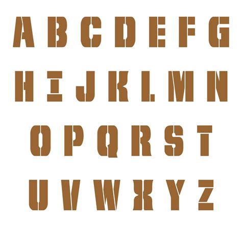 10 Best Large Printable Letters Diy Printablee Printable Alphabet Letters