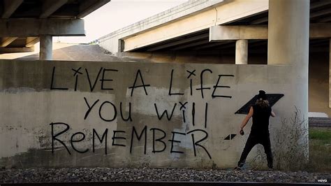 Live a life you will remember tattoo. "Live A Life You Will Remember" Avicii - Hiro's Blog