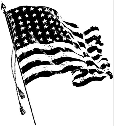 Flags Clipart Black And White Waving Flag And Other Clipart Images On