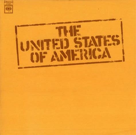 The United States Of America The United States Of America Us Vinyl Lp