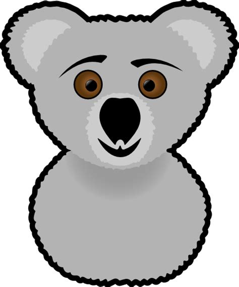 Koala Clip Art At Clker Com Vector Clip Art Online Royalty Free