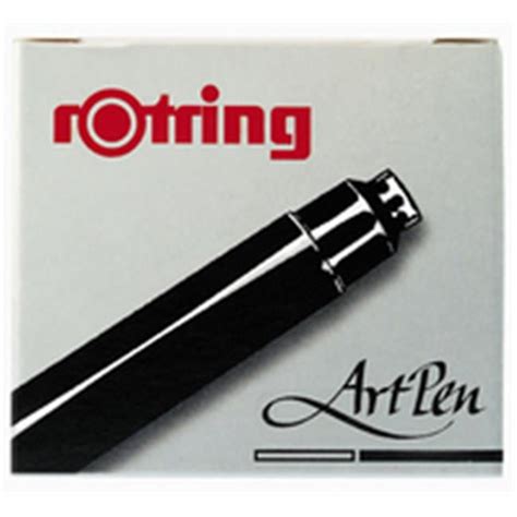 Rotring S0194751 Artpen Black Ink Cartridge