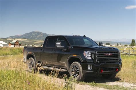 In Pictures 2020 Gmc Sierra 2500hd Denali And At4 First Drive Review