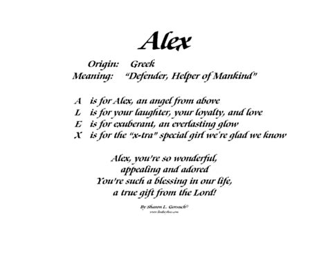 Meaning Of Alex Lindseyboo