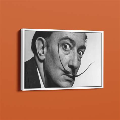 Salvador Dali Portrait Canvas Wall Artsalvador Dali Canvasdali