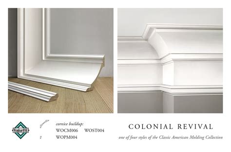 Easy push pull crown molding & cornice. COLONIAL REVIVAL CROWN MOLDING CORNICE BUILDUP | Crown ...