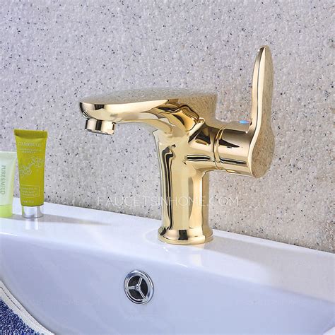 Washstand faucets bathtub fillers bidet faucets explore. Luxury Golden Chrome Copper Bathroom Sink Faucet