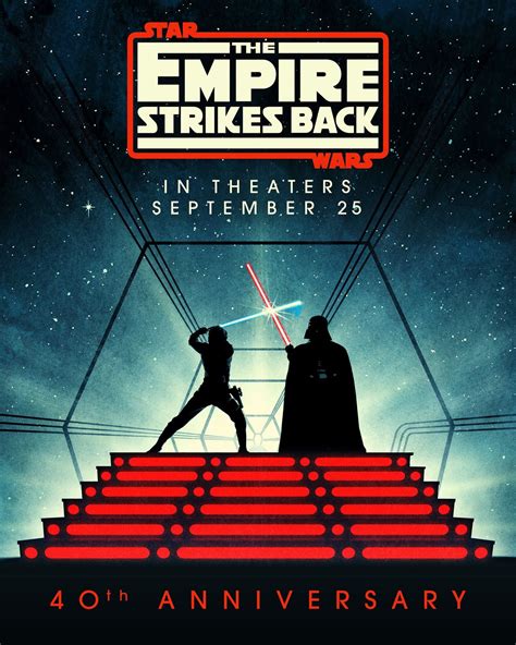 The Empire Strikes Back To Return To Us Theaters On September 25 For 40th Anniversary R