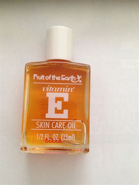 Fruit Of The Earth Vitamin E Skin Care Oil Unopened 5 Oil Skin