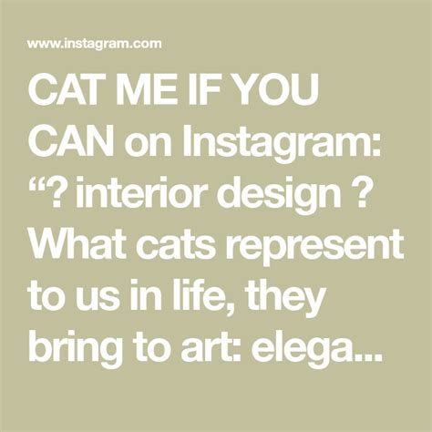 Cat Me If You Can On Instagram 🐈 Interior Design 😻 What Cats