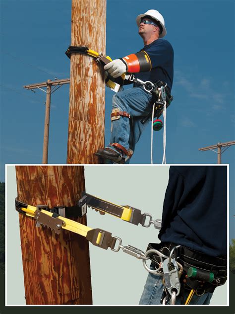 New Miller Stopfall Fall Restraint Device Makes Climbing Wood Poles