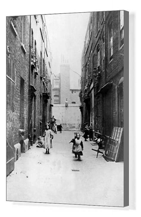 Print Of London Slums 1899 Bw Photo Victorian London London
