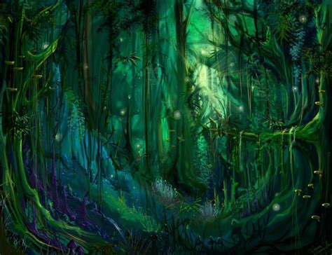 Enchanted Forest Backgrounds Wallpaper Cave