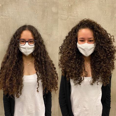 Curly Hair On Instagram “before Vs After This Is Si Satisfying 😍 ☑️follow Curlyhairgo For