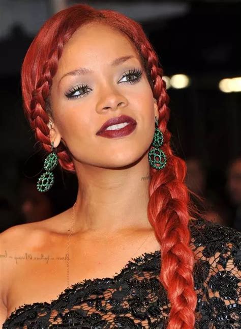 50 Best Rihanna Hairstyles Rihanna Hairstyles Rihanna Long Red Hair