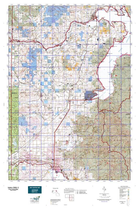 Idaho Gmu 2 Map Mytopo