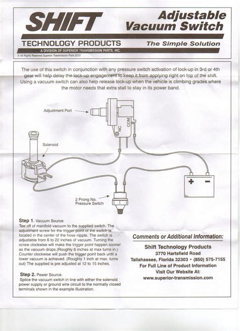 700r4 Lockup Kit Wiring Diagram