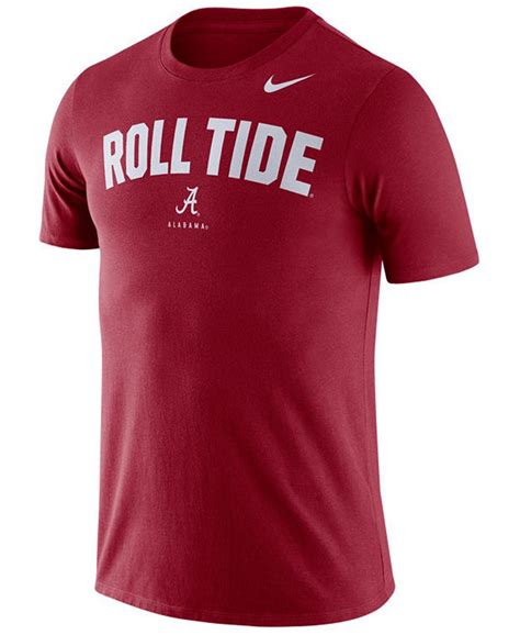 Nike Mens Alabama Crimson Tide Dri Fit Local Verbiage T Shirt Macys
