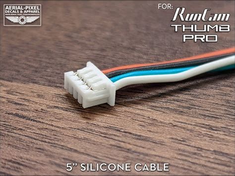 Runcam Thumb Pro Power Connector Cable Long Silicone Wire Ebay