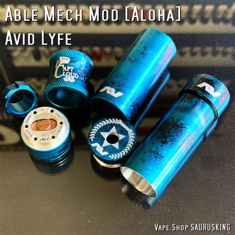 Avid Lyfe Able Mech Mod Aloha アヴィッドライフ エーブル アロハusa正規品 Vape Vm