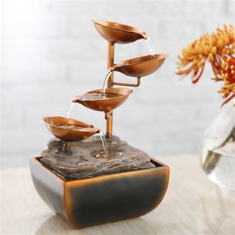 Tabletop Water Fountains The Perfect Complement To Any Décor Indoor