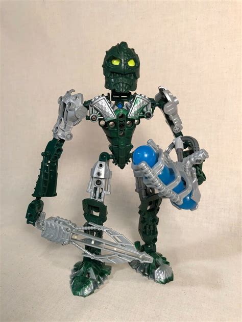 Lego Bionicle Inika Toa Kongu 8731 Complete With Original Instruction