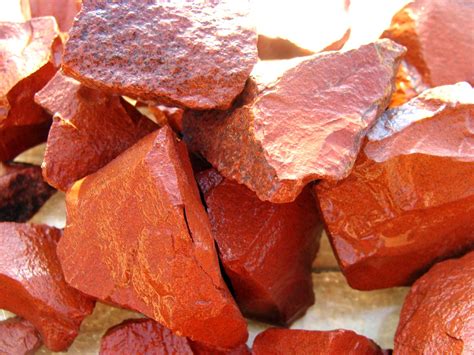 Red Jasper Rock Rough For Tumbling Polishing