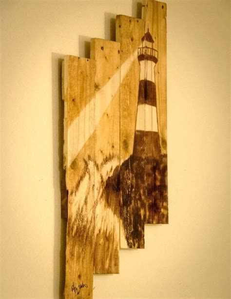 Lighthouse Painting Lighthouse Art Lake House By Simplypallets