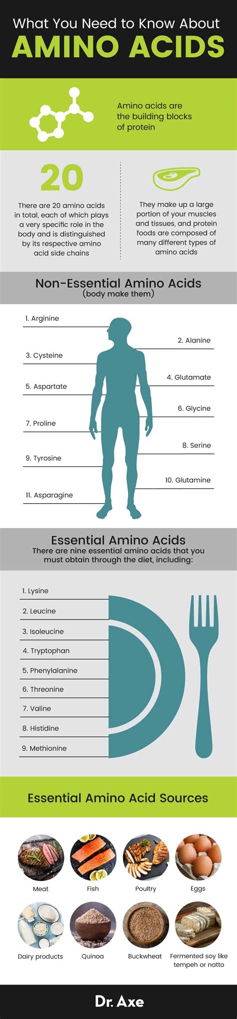 Amino Acids Benefits Foods Essential Vs Non Essential General