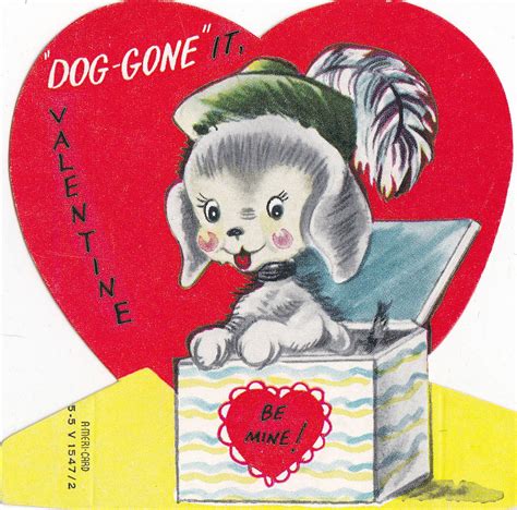 Vintage Childrens Classroom Valentines Day Card 091 Vintage