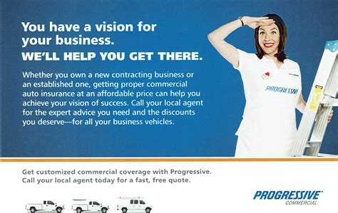 (i'm assuming your looking for info about progressive's commercial insurance rather than progressive tv also, if your vehicle is insured by progressive auto, you can also insure any trailer that is attached to the truck. Progressive Commercial Vehicle Insurance