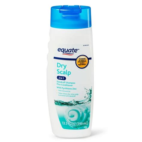 Equate Dry Scalp 2 In 1 Dandruff Shampoo Plus Conditioner 135 Fl Oz