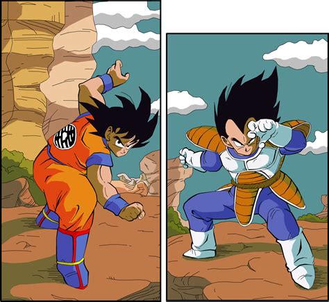 Vegeta Vs Goku Manga Dragon Ball Personagens Chibi Desenhos Dragonball Sexiz Pix