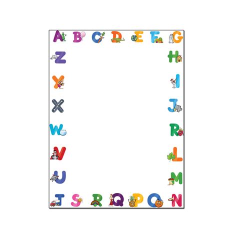 Alphabet Border Letterhead With Images Borders For Pa Vrogue Co