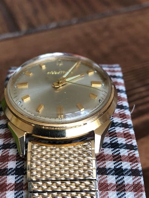 Fs Bulova Accutron 214 M7 Gold Filled 1960s Vintage Mywatchmart