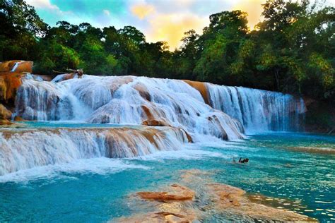 Agua Azul Waterfalls Tumbalá Chiapas Mexico Ratattak Places To Travel Places Around The
