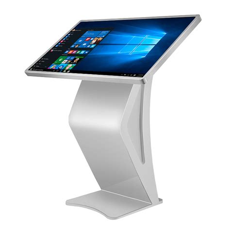 China 43 Inch Floor Standing Touch Screen Kiosk Horizontal Touch Screen
