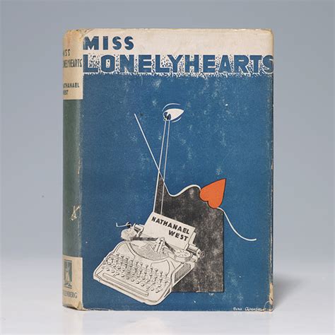 Miss Lonelyhearts First Edition Nathanael West Bauman Rare Books