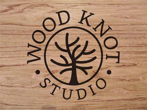 Logo Design For Wood Knot Studio Yoder Design Co