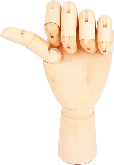 Buy Bleiou 10 Inch Wooden Art Mannequin Left Hand Art Sectioned Model