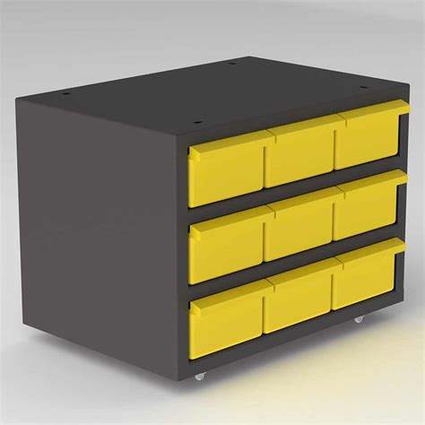 Compact 9 Drawer Unit Drawer System For Tool Storage