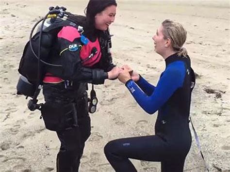 Watch How Deep Is Her Love Woman Learns To Scuba Dive To Propose To