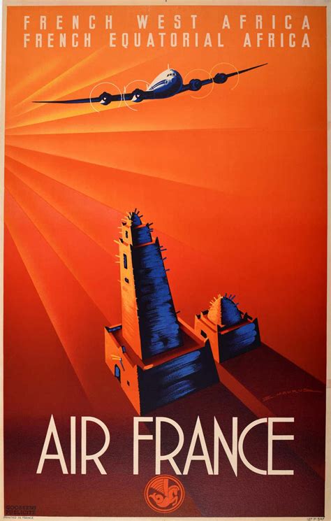 Paul Colin Original 1930s Art Deco Advertising Poster Cigarettes
