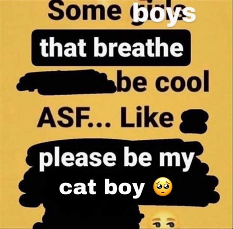 Pls Be My Catboy Cute Memes Stupid Memes Catboy