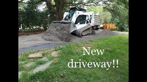 How Install Gravel Driveway Youtube