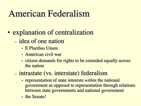 Ppt American Federalism Powerpoint Presentation Free Download Id