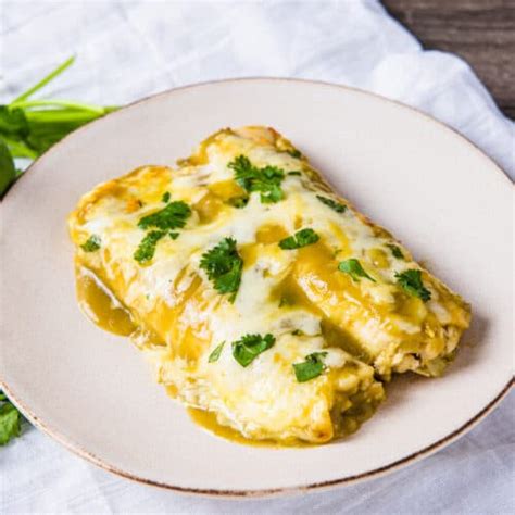 Enchiladas With Green Sauce Dishes With Dad