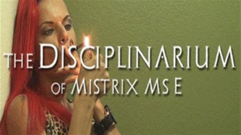 Disciplinarium Of Mistrix Ms E Humiliating Jelly Doughnut